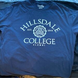 Hillsdale College Alumni T-Shirt - Navy Blue